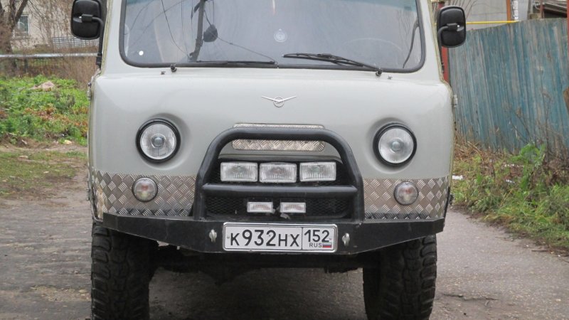 Силовой бампер УАЗ 3303