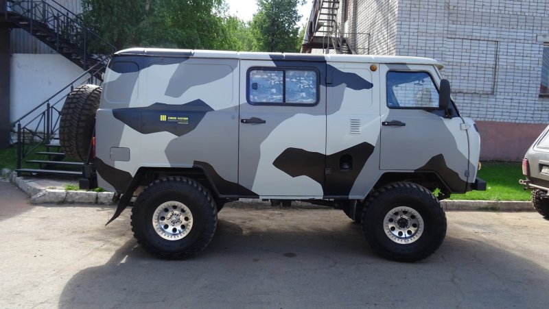 УАЗ Буханка Раптор камуфляж