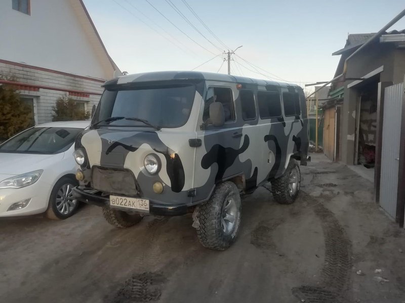 УАЗ 3909 камуфляж