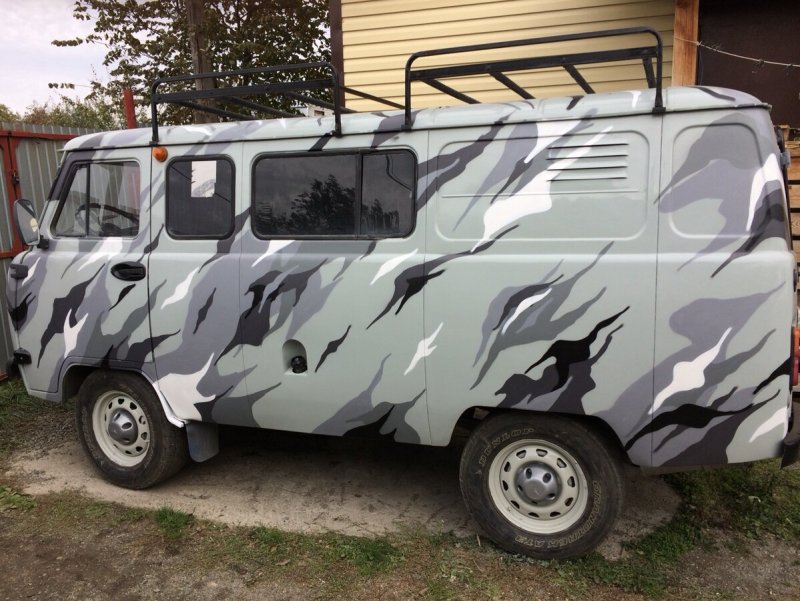 Покраска УАЗ Буханка
