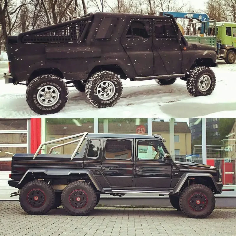 УАЗ под Гелик
