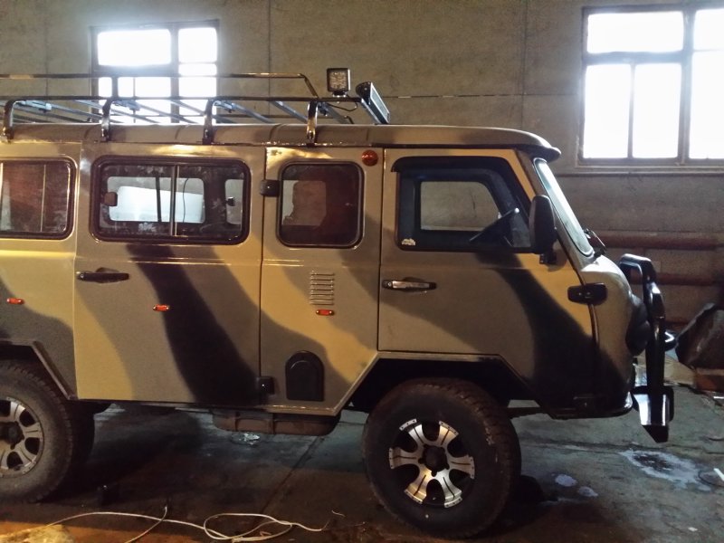 Салон УАЗ 2206 для охоты