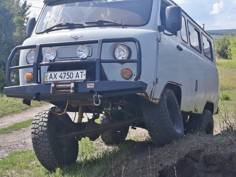 Бампер передний усиленный УАЗ Буханка