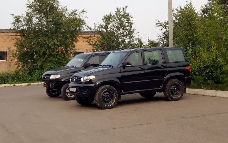 Patriot УАЗ занижение