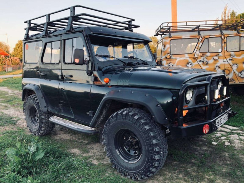Заряженный УАЗ Хантер