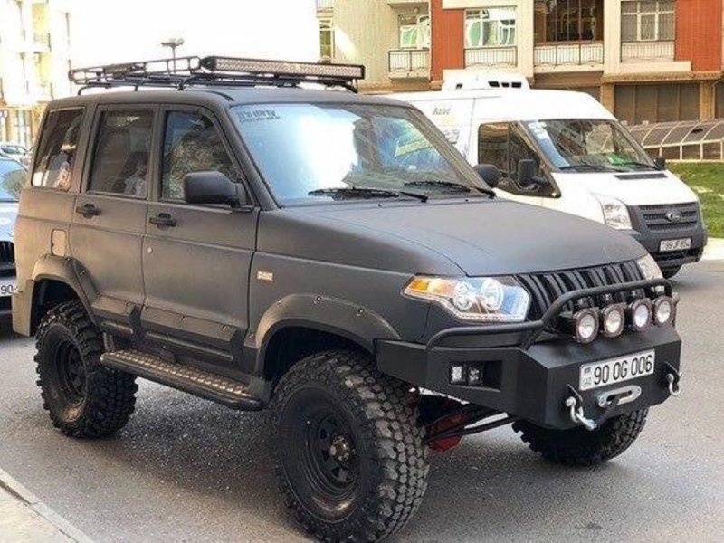 Заряженный УАЗ Патриот