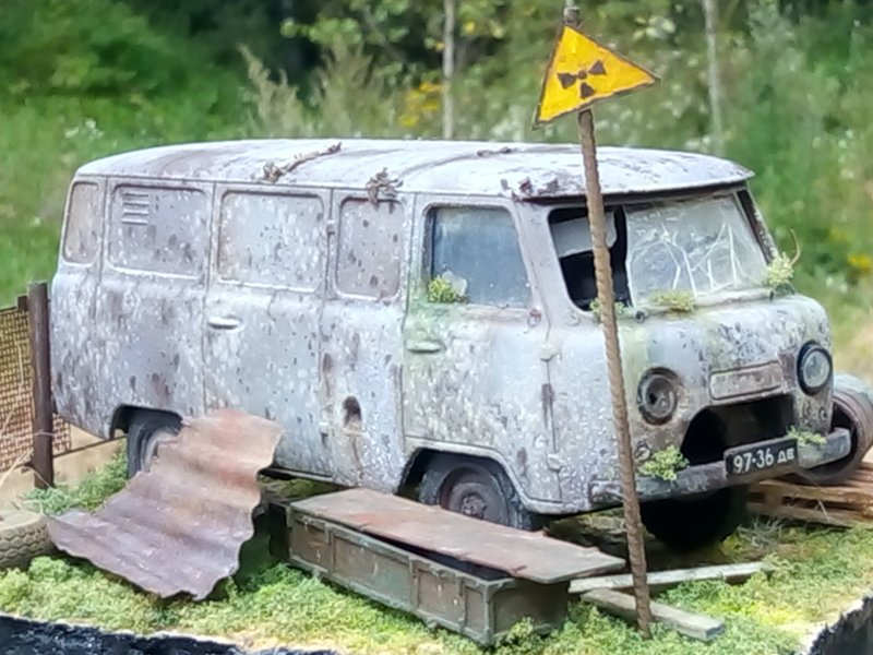 УАЗ 452 заброшенный