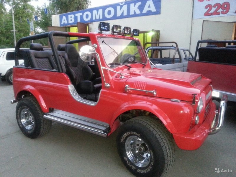 УАЗ 469 пикап кабриолет