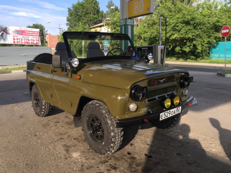 УАЗ 469 кабриолет