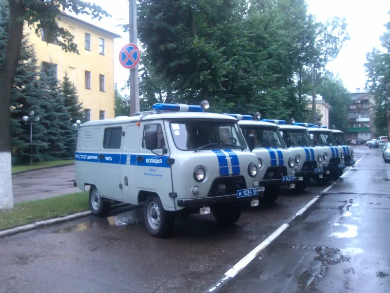 УАЗ 3909 полиция ППС
