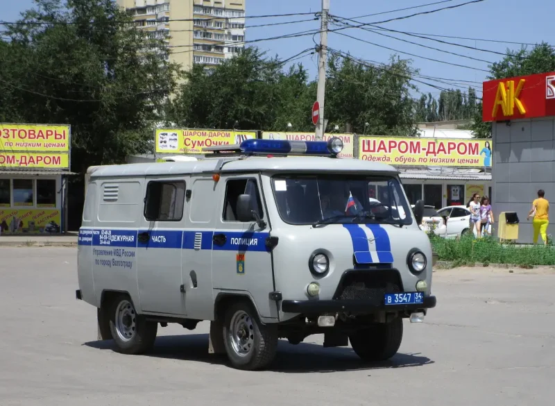 УАЗ полицейский 3909