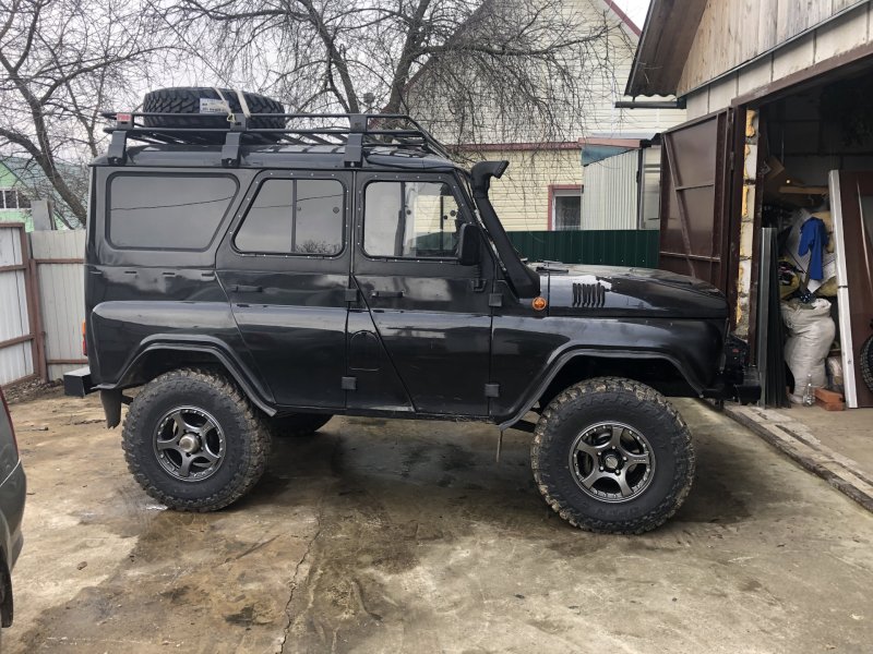 Шноркель на УАЗ Хантер