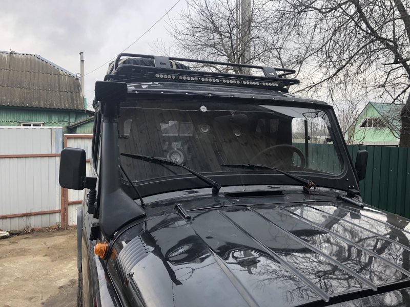 Шноркель на УАЗ Хантер