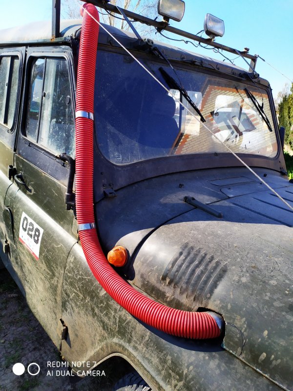УАЗ 33099 шноркель