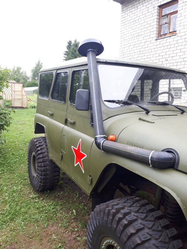 Шноркель сафари УАЗ Патриот
