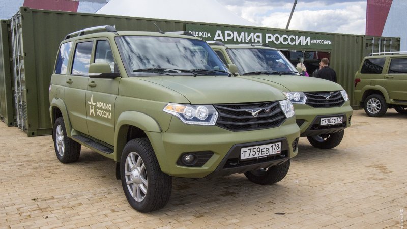 УАЗ Патриот 2016 военный
