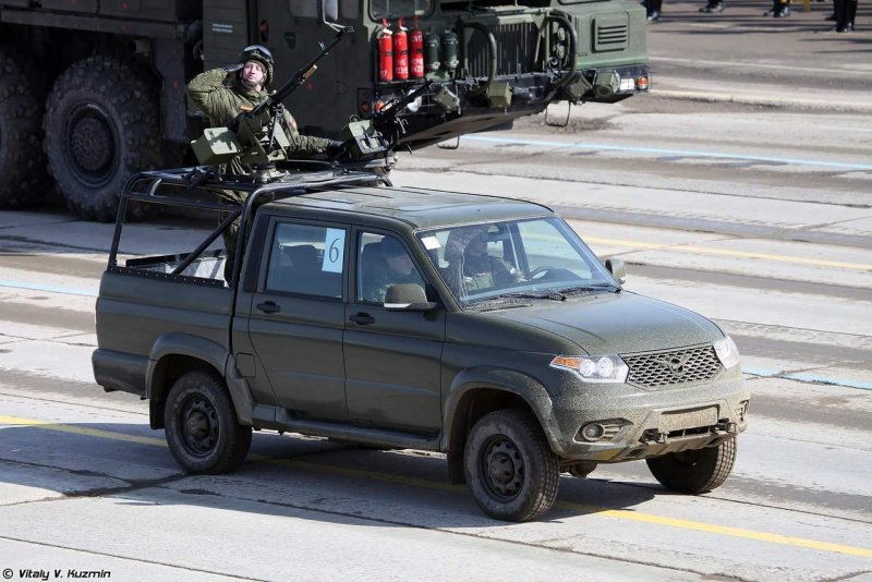 УАЗ 23632 пикап военный