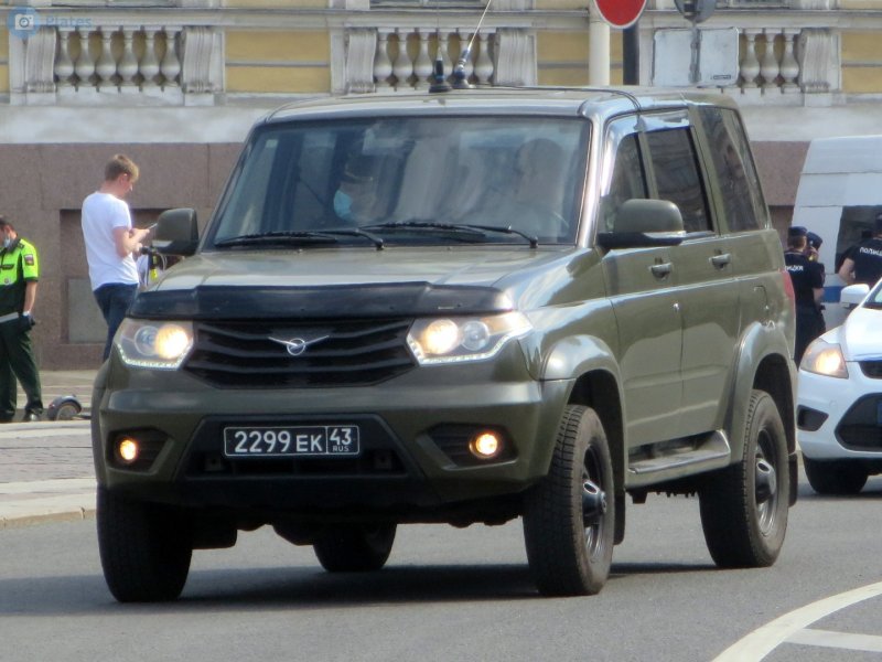УАЗ-3163 Патриот военный