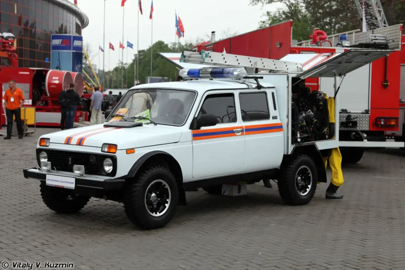 Аварийно спасательный автомобиль УАЗ 390995