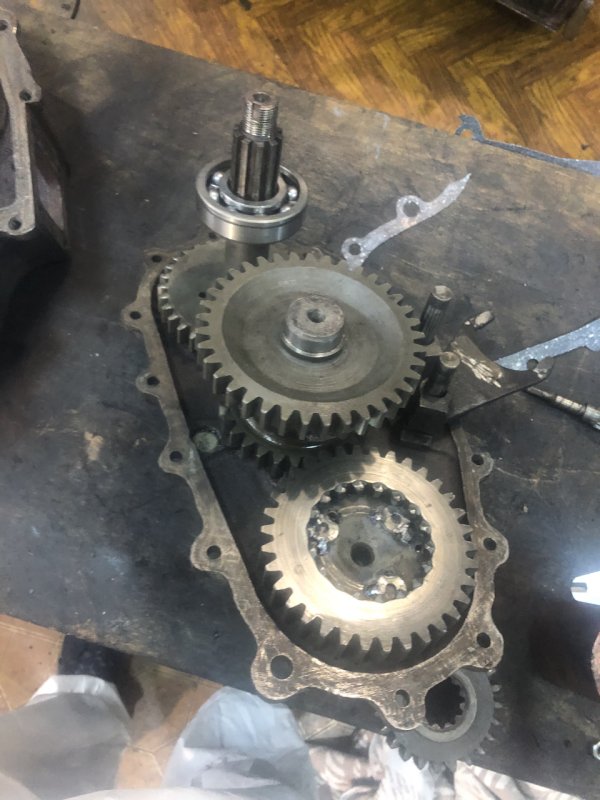 Раздатка 2.8 на УАЗ Хантер