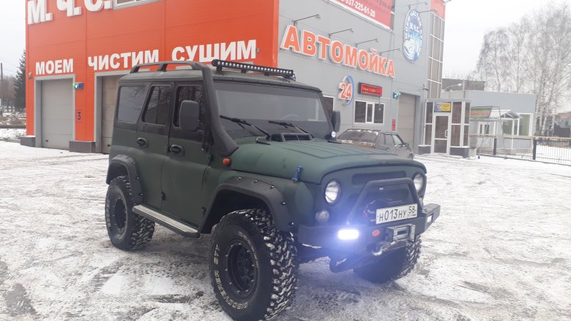 УАЗ 3151 черный Раптор