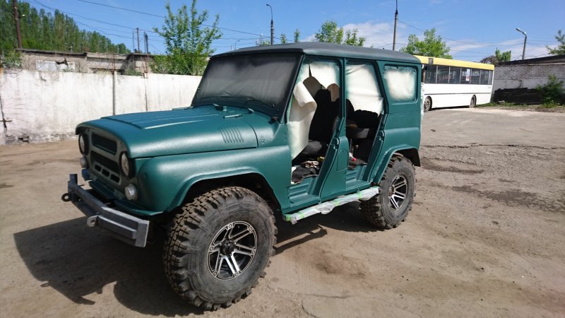 УАЗ 469 синий Раптор