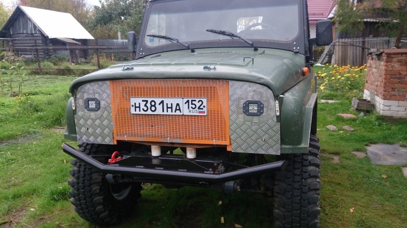 Бампер УАЗ 469