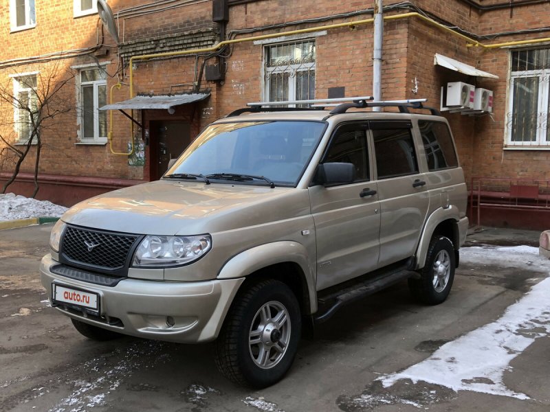 Серый Раптор на УАЗ Патриот пикап