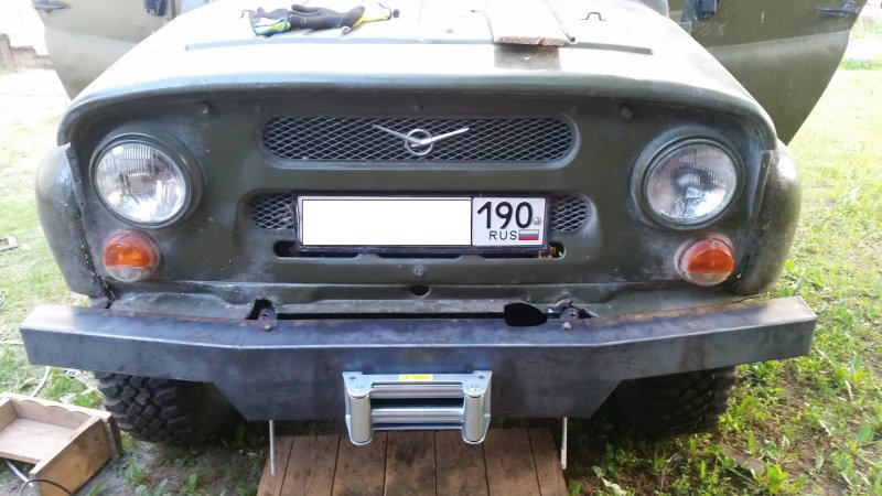 Бампер УАЗ 469