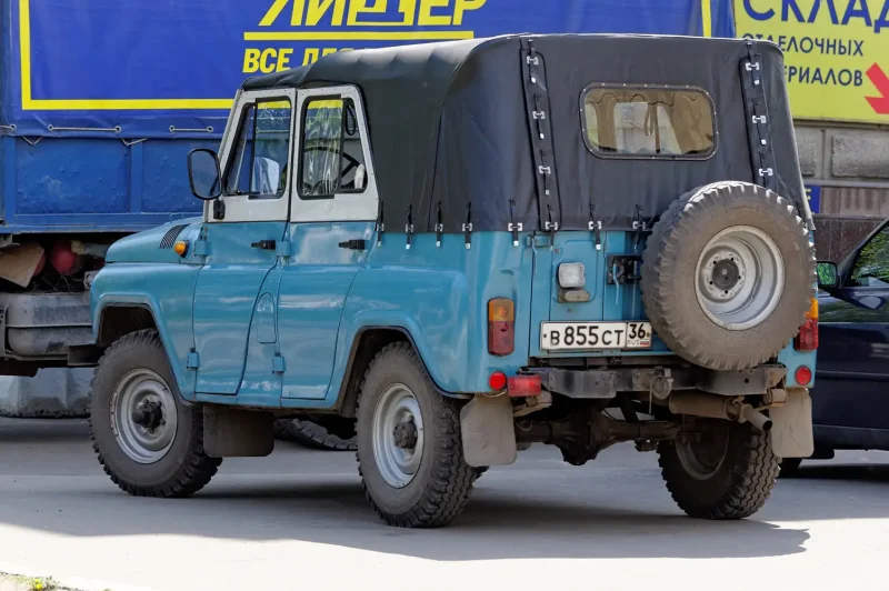 УАЗ 469 агат номерной
