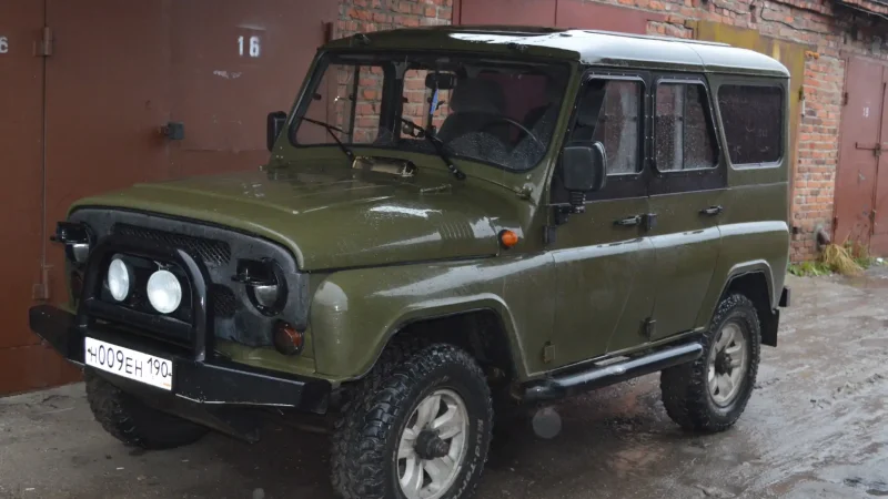 УАЗ 31512 серый