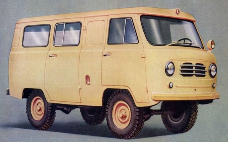 УАЗ 450 салон