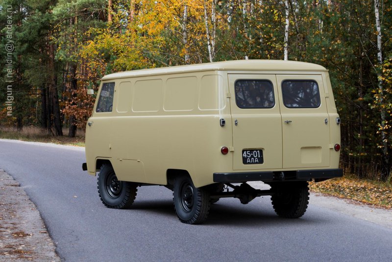 УАЗ-452к трехосная Буханка