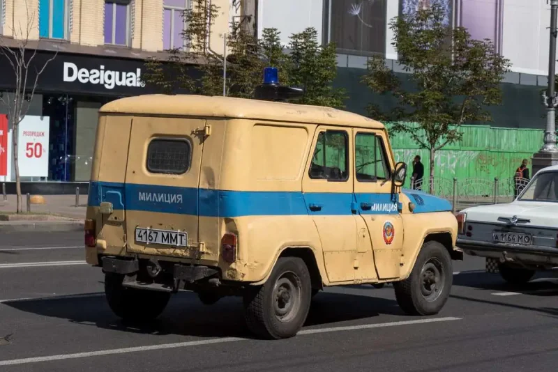 УАЗ 469 милиция 1 43