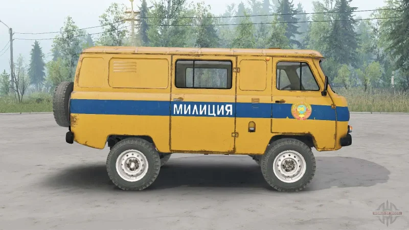 УАЗ 469 полицейский