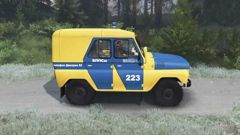 УАЗ 3962 милиция