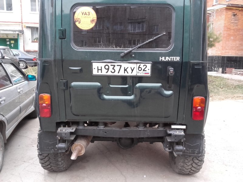 УАЗ Хантер на дисках r20