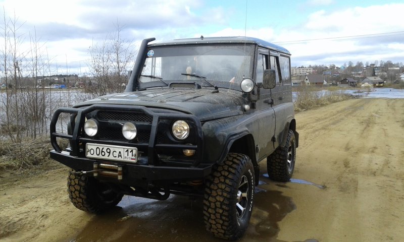 Фары на УАЗ 469 tager