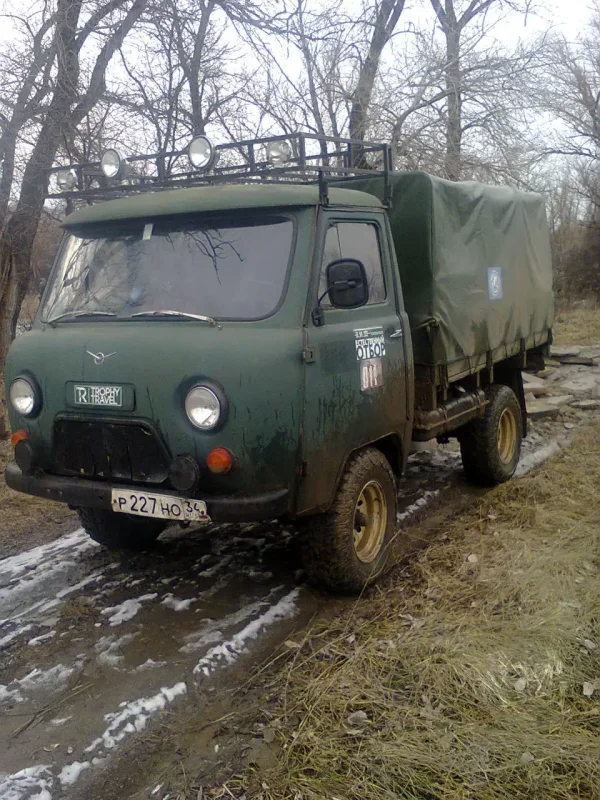 ГАЗ на УАЗ 3303