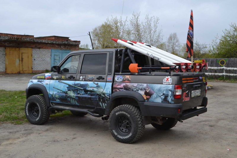 UAZ Patriot Pickup Tuning