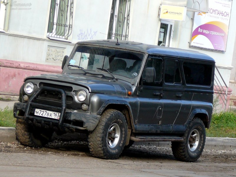 УАЗ Барс на 35 колёсах