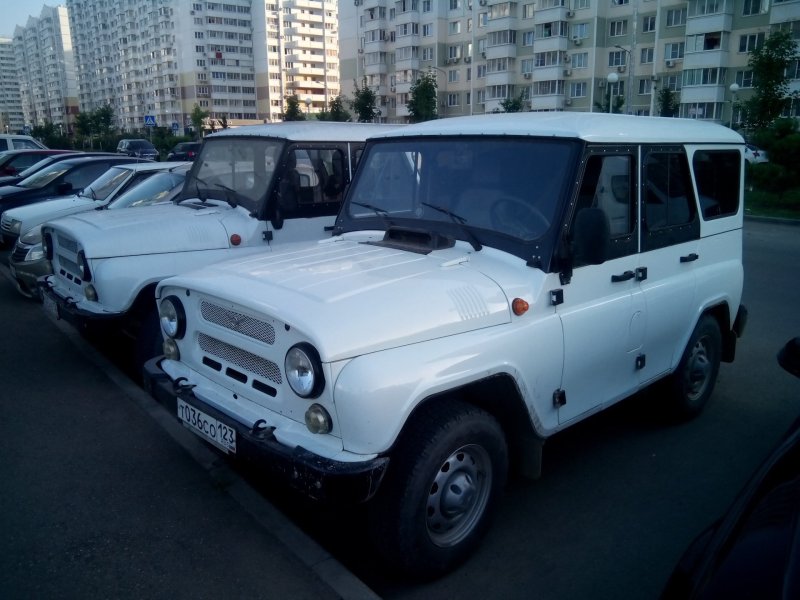 УАЗ Хантер белый новый