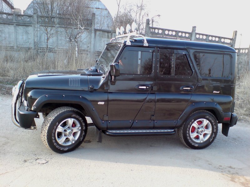 УАЗ 3151 на литых дисках