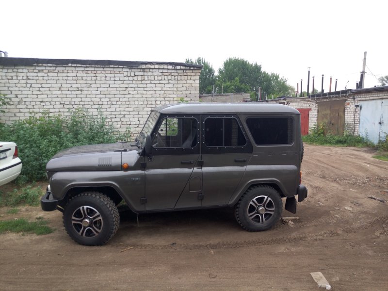 245/70 R16 на УАЗ Хантер