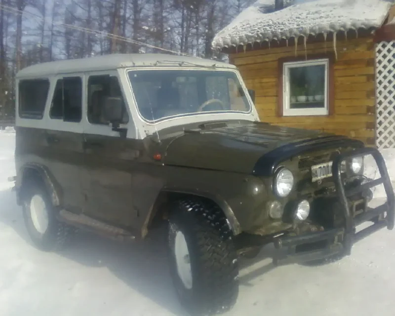 УАЗ 31519 С прицепом