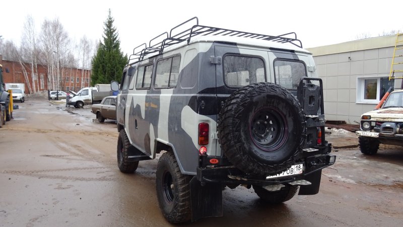 285 75 R16 на УАЗ Буханка 33