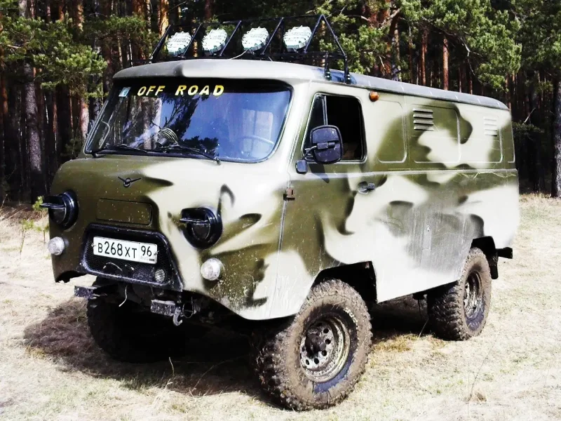 Шноркель на УАЗ 3151