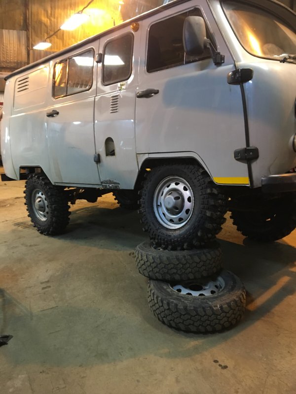 NORTEC et-500 33 на УАЗ Буханка