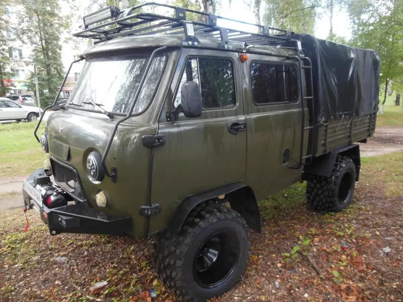 Камуфляж на УАЗ 452