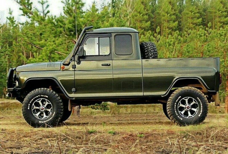 УАЗ Хантер пикап 4x4
